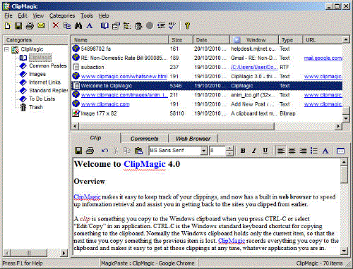 ClipMagic Screenshot